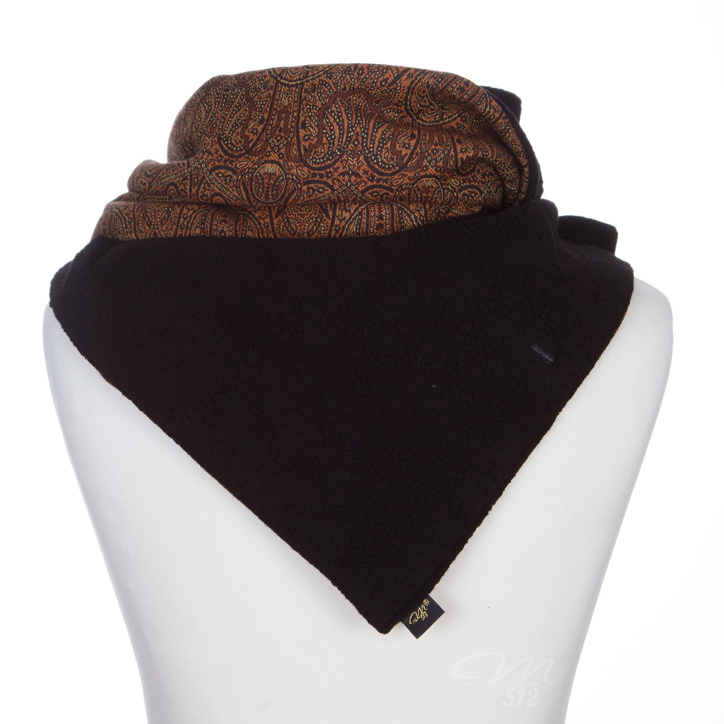 Drapé XL Jama Schwarz-Braun