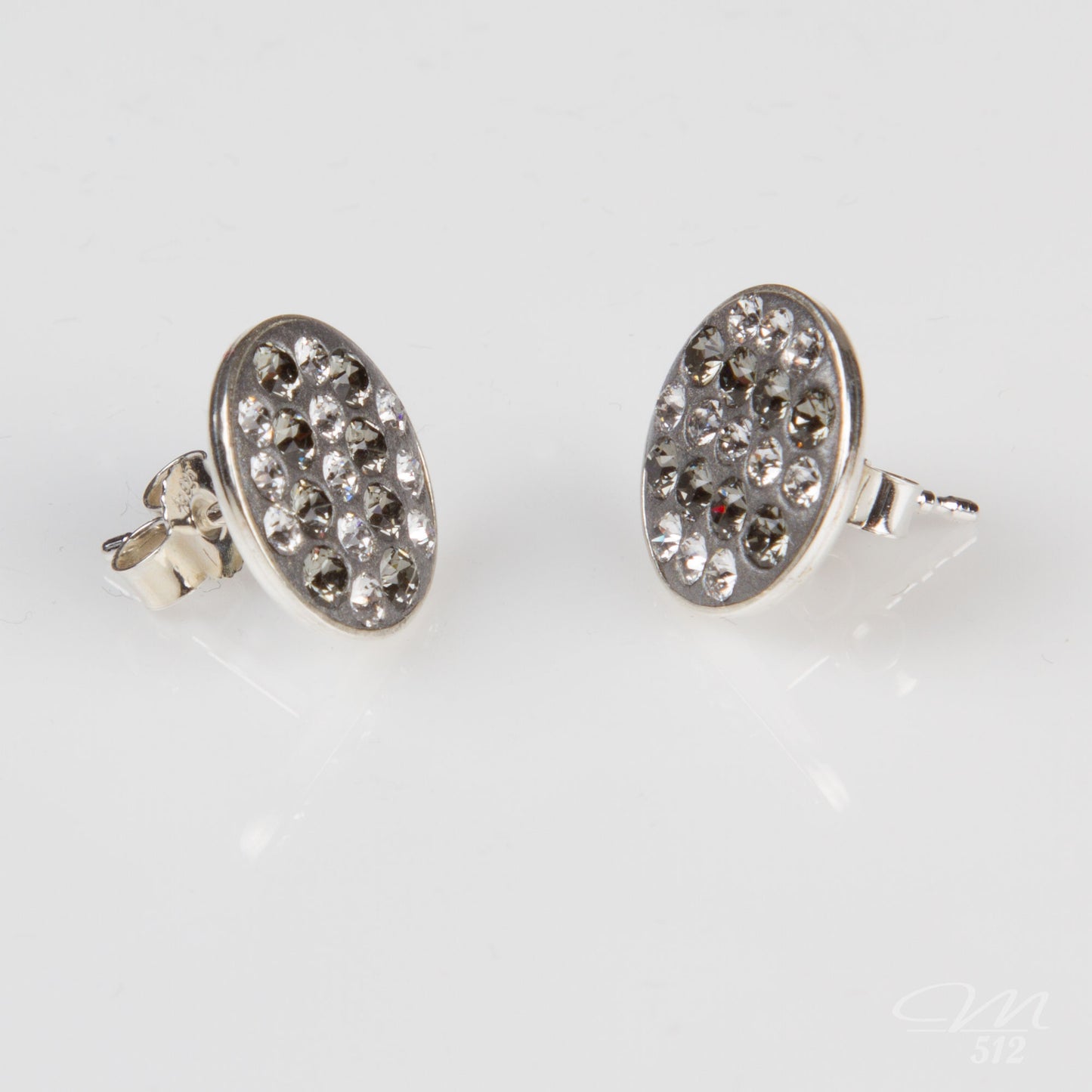 Ohrstecker Silver Matrix