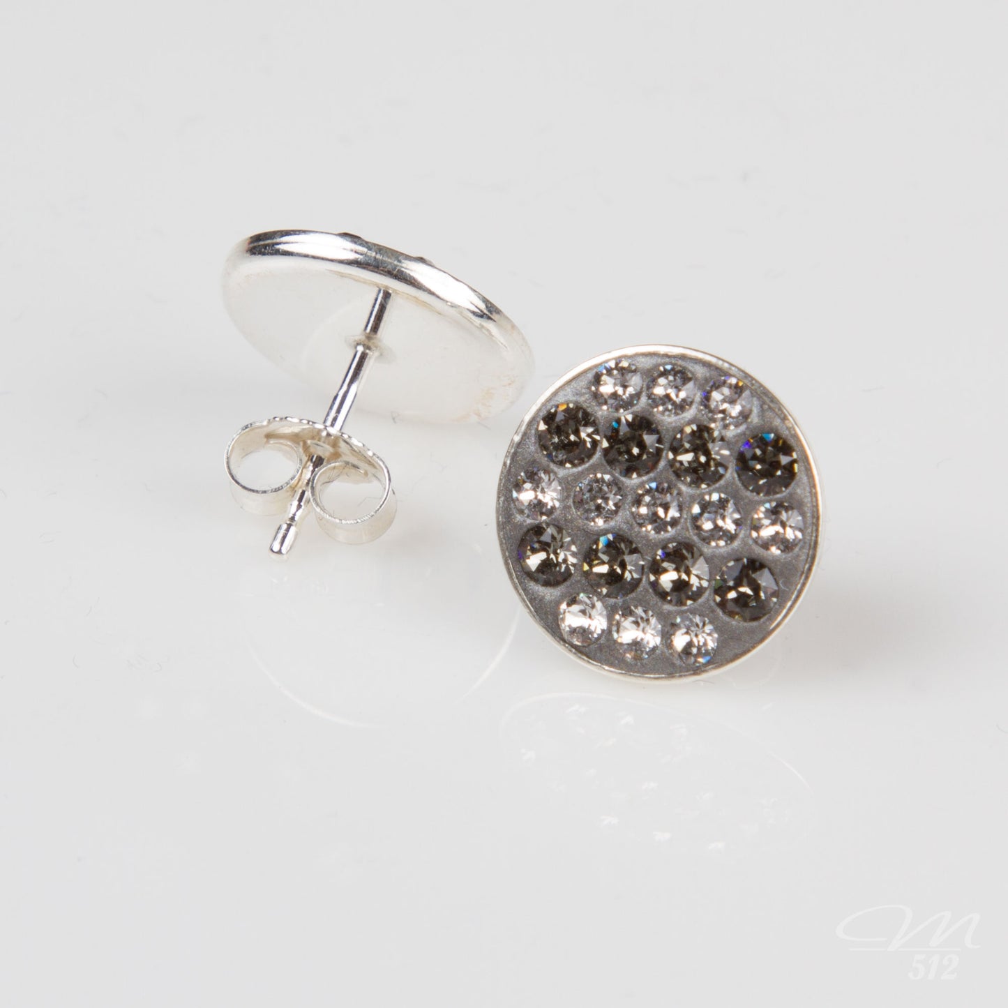 Ohrstecker Silver Matrix