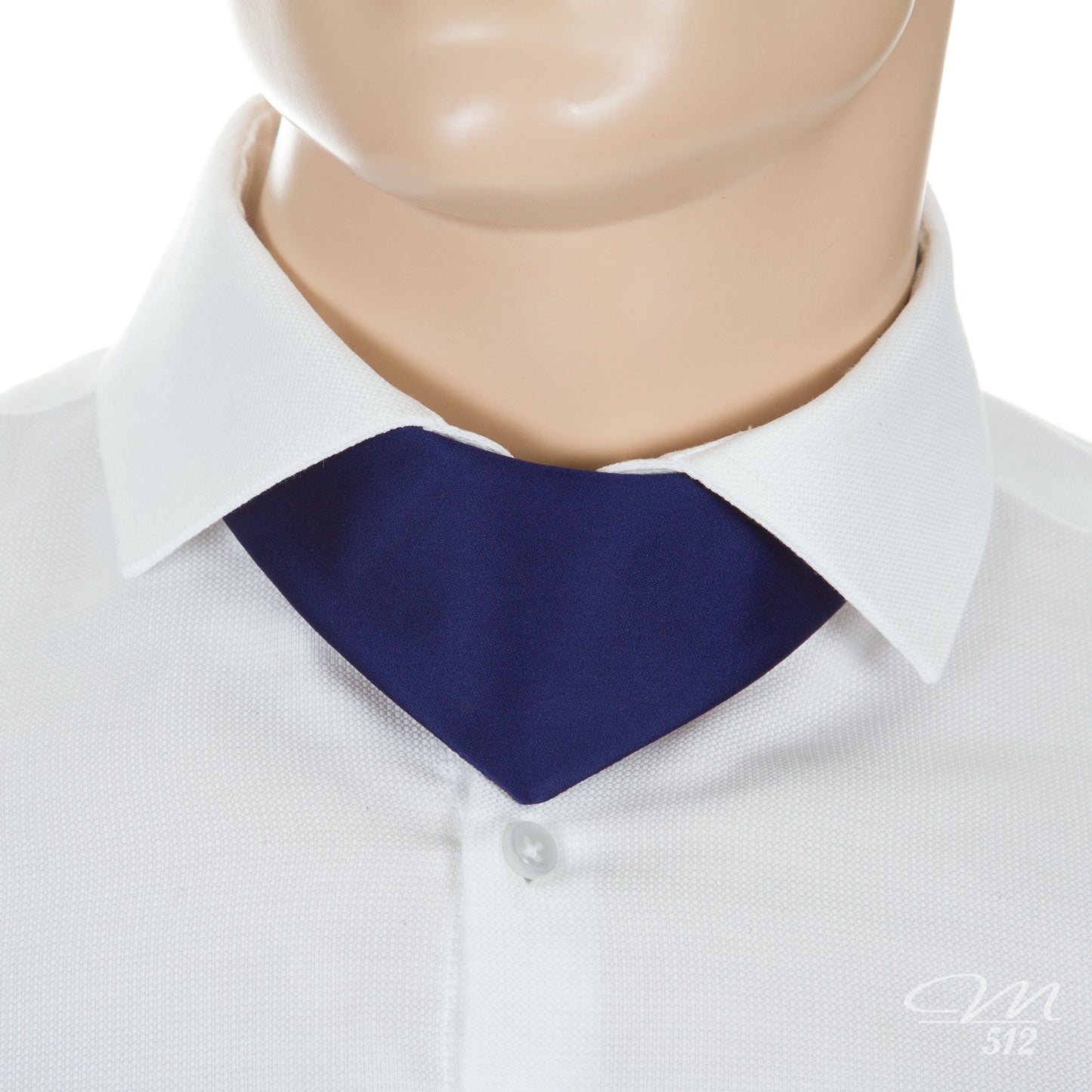 No-Tie Jacquard Blue