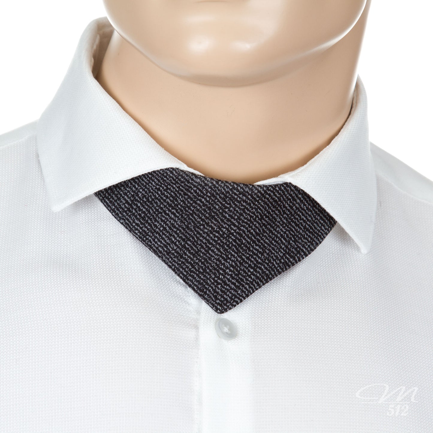 No-Tie Grey Stripes