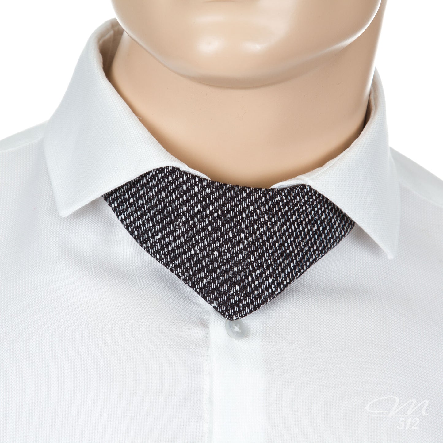No-Tie Schwarz-Weiß