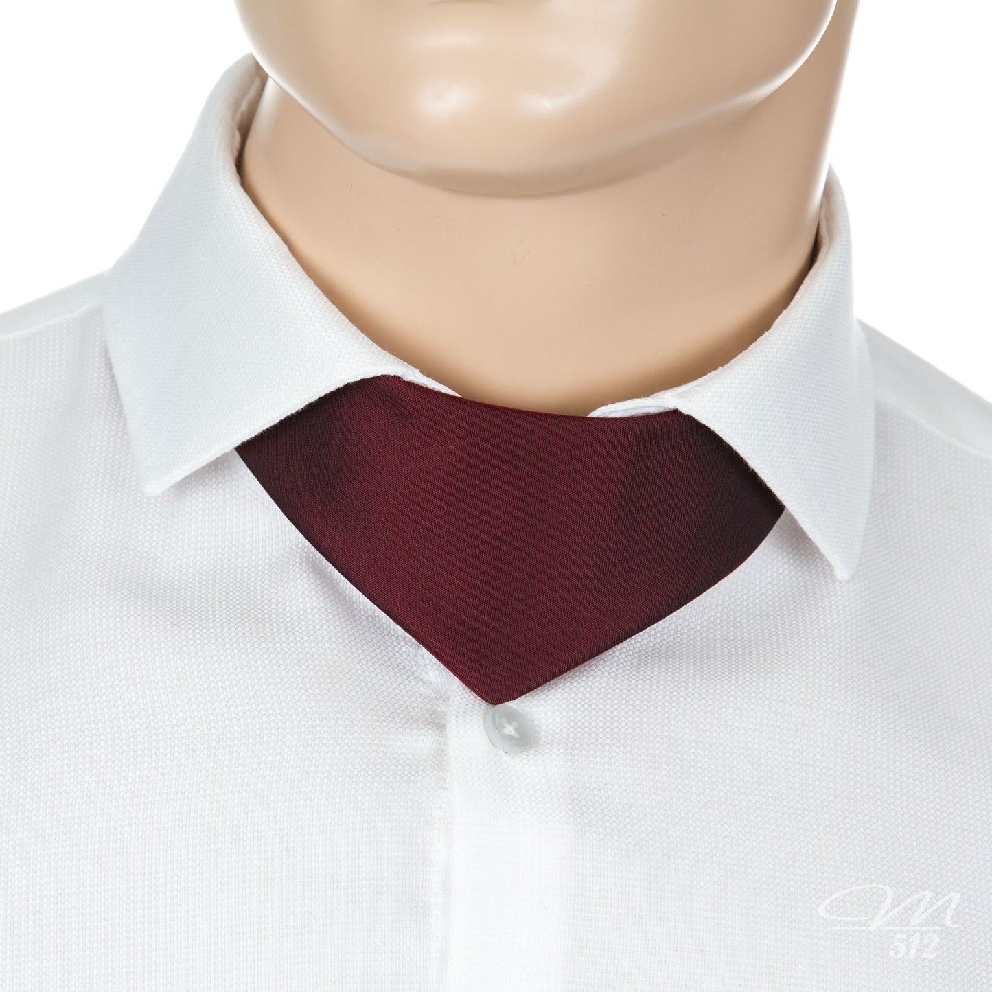 No-Tie Deep Red