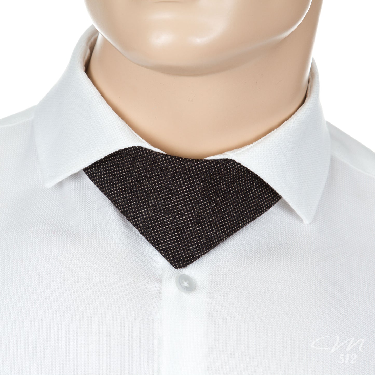 No-Tie Schwarz-Braun