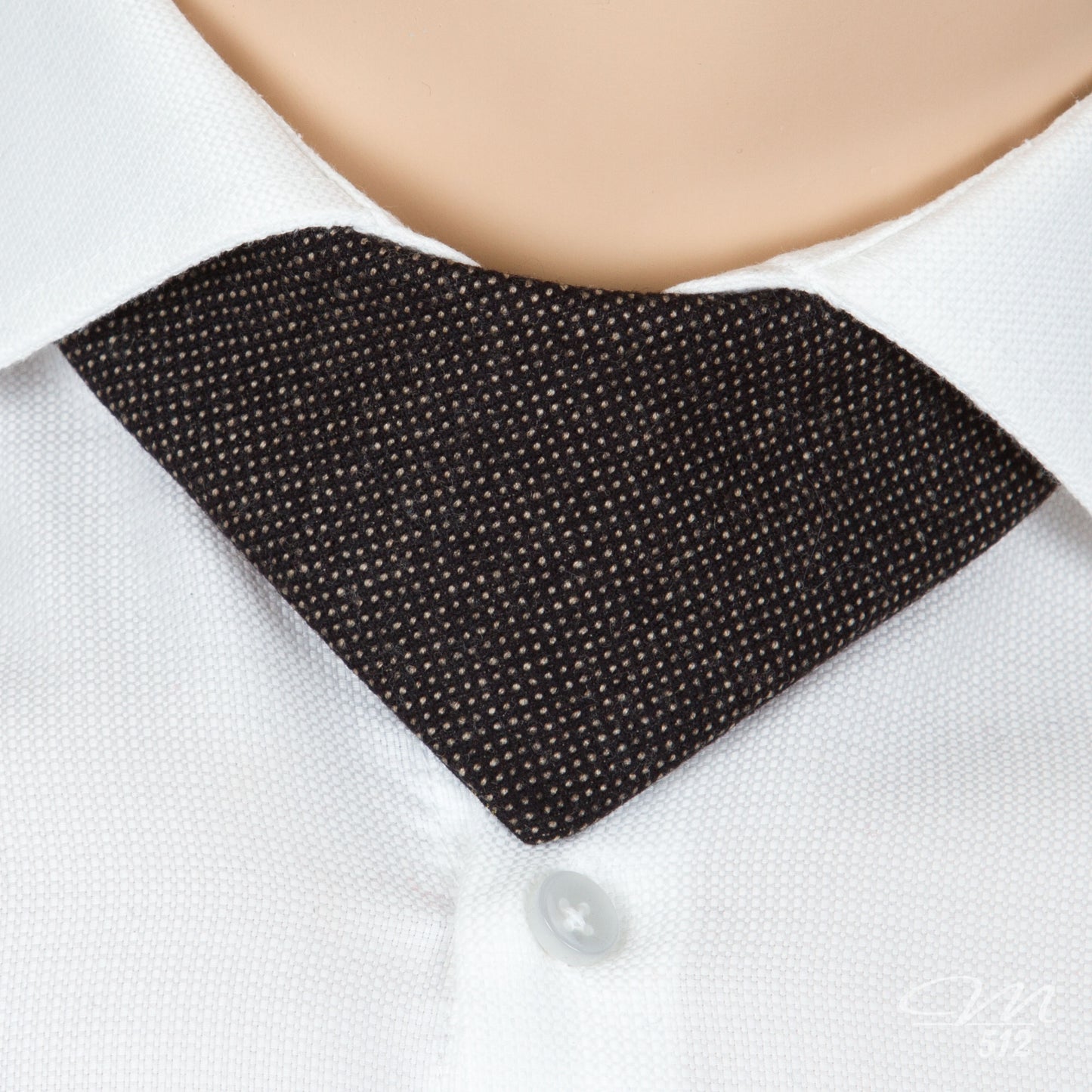 No-Tie Schwarz-Braun