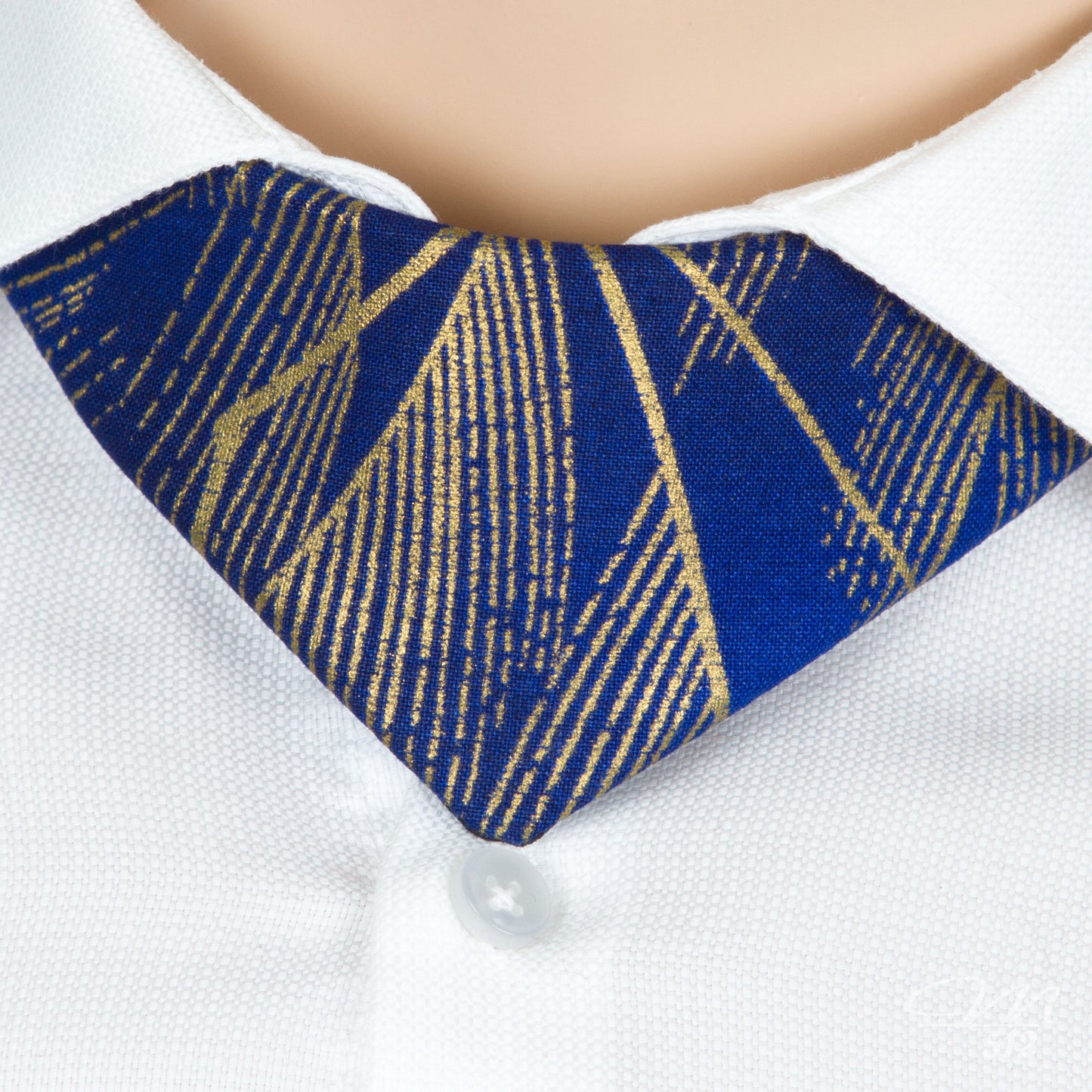 No-Tie Golden Blue