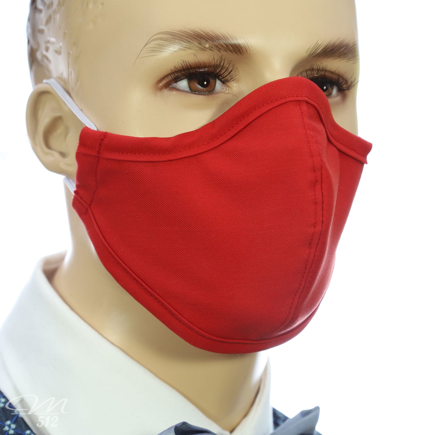 Mund-Nasen-Maske Modell C rot