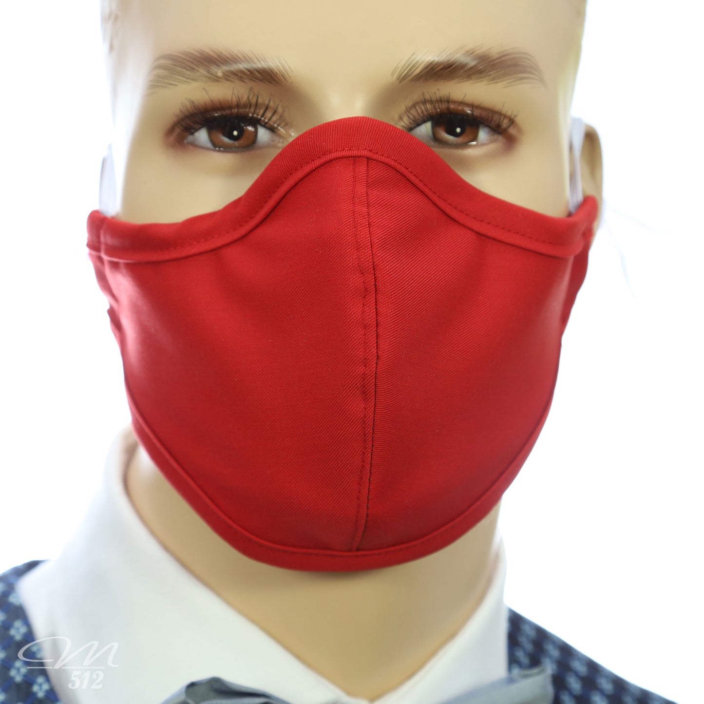 Mund-Nasen-Maske Modell C rot