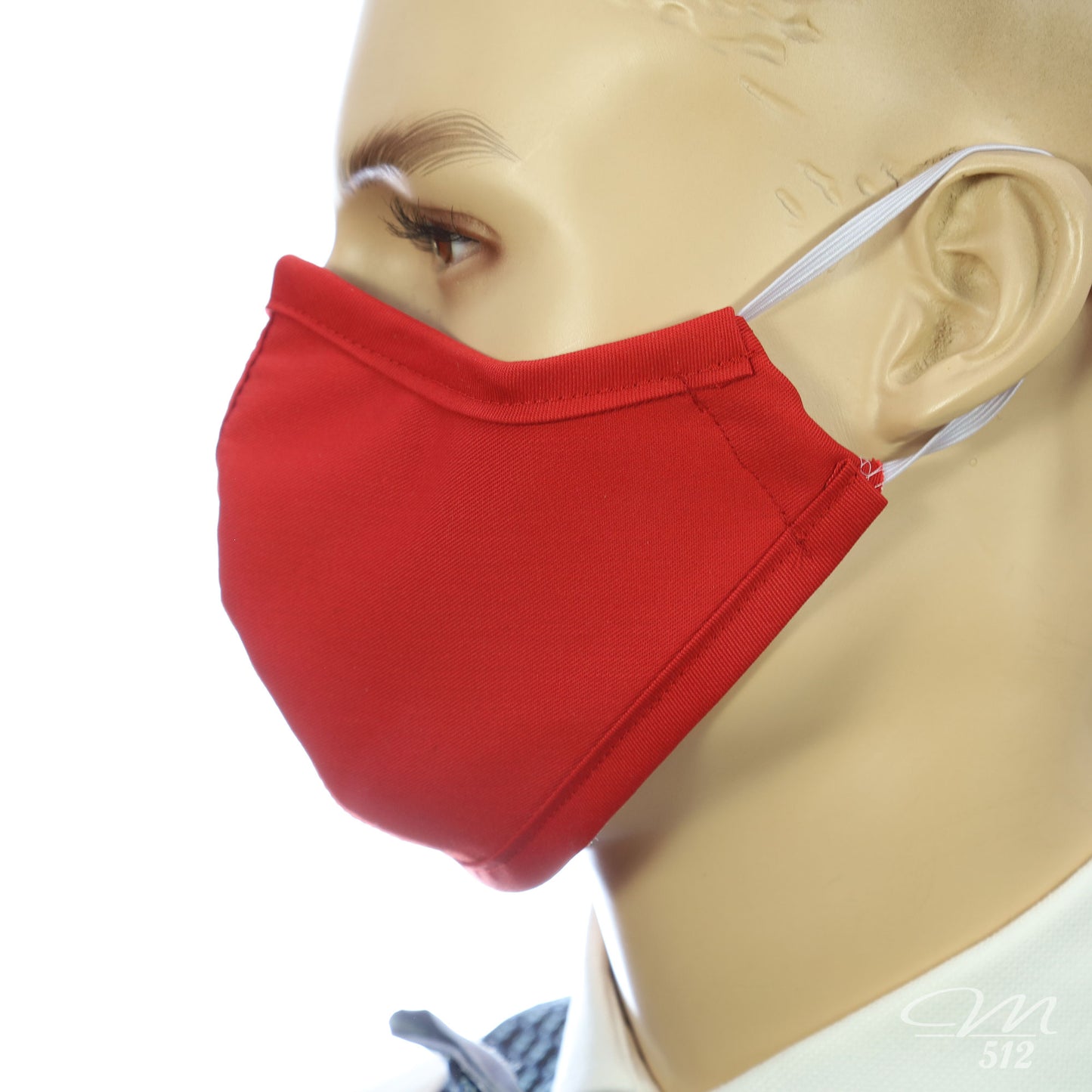 Mund-Nasen-Maske Modell C rot