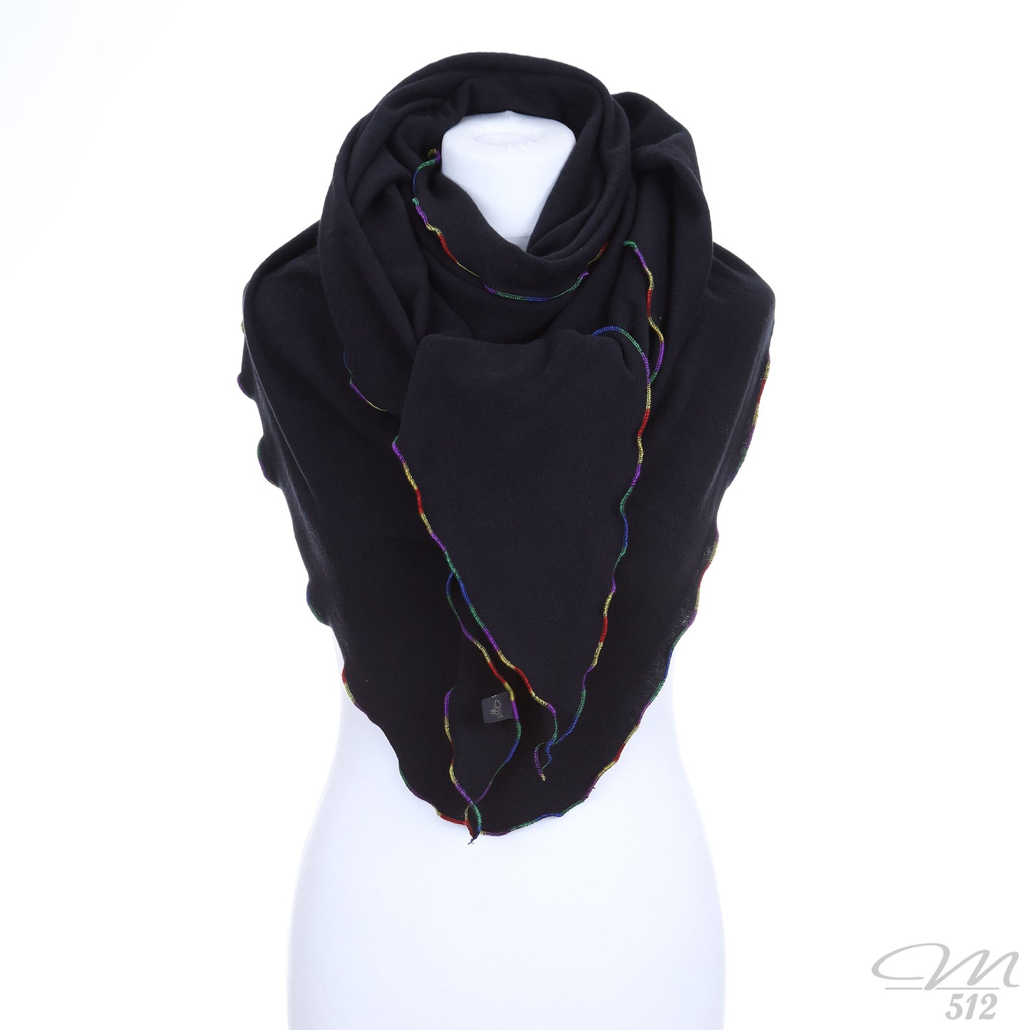 3Eck Schwarz-Multicolor
